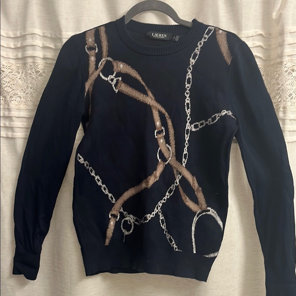 Lauren by Ralph Lauren Equestrian Sweater